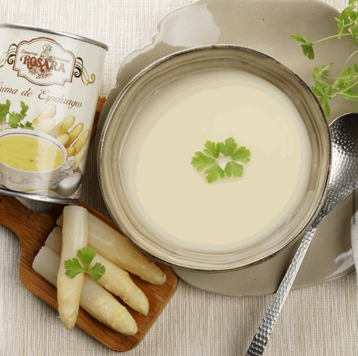 Asparagus Cream Soup by Rosara Rosara