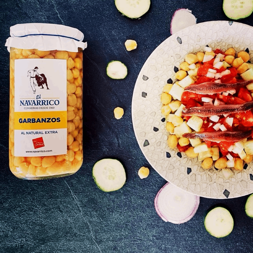 Chickpeas in Natural Juice Extra by Navarrico El Navarrico