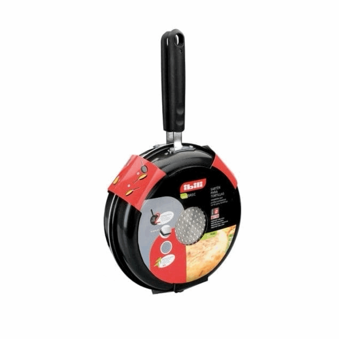 Double-Sided Spanish Omelette Pan Ibili 14 cm