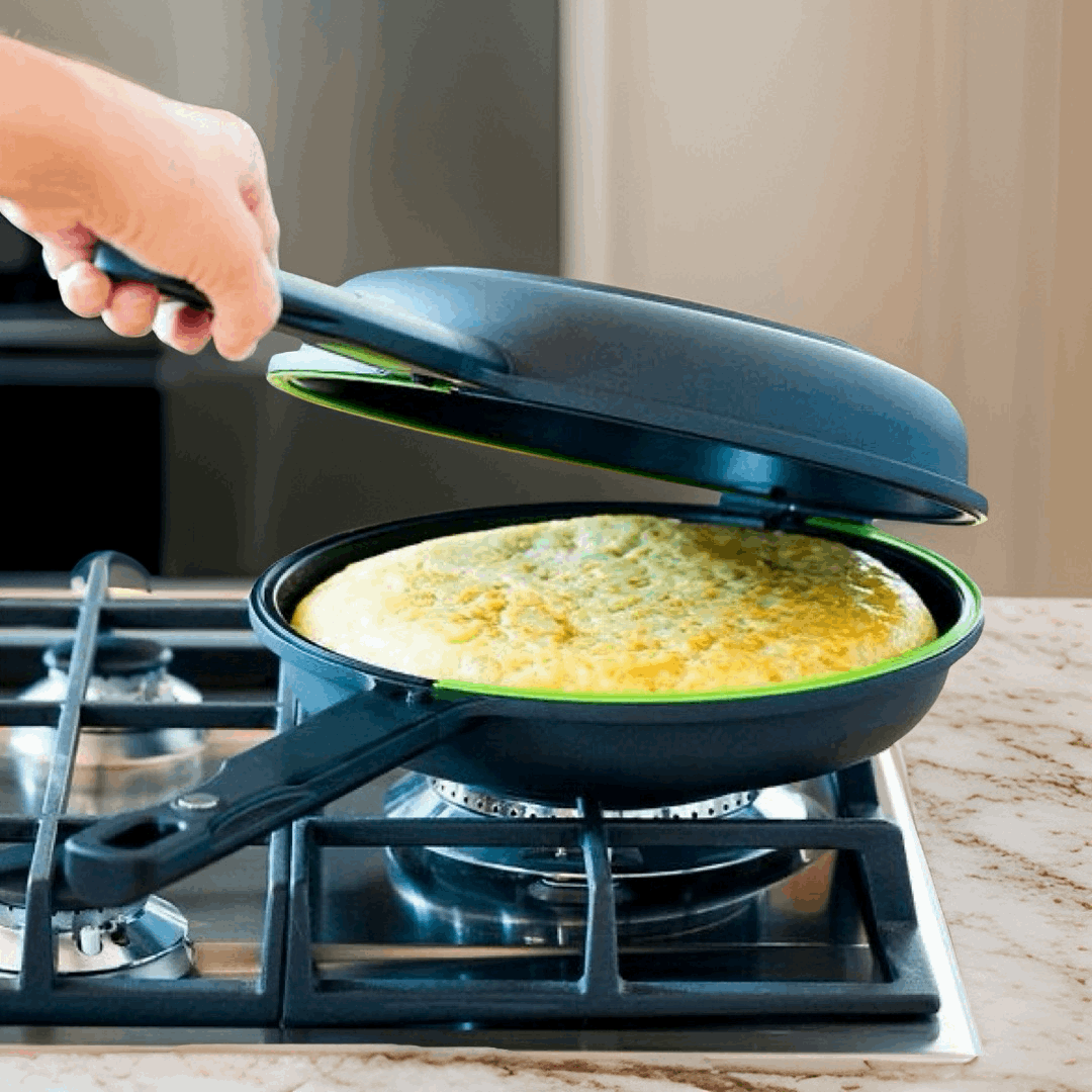 Double-Sided Spanish Omelette Pan Ibili