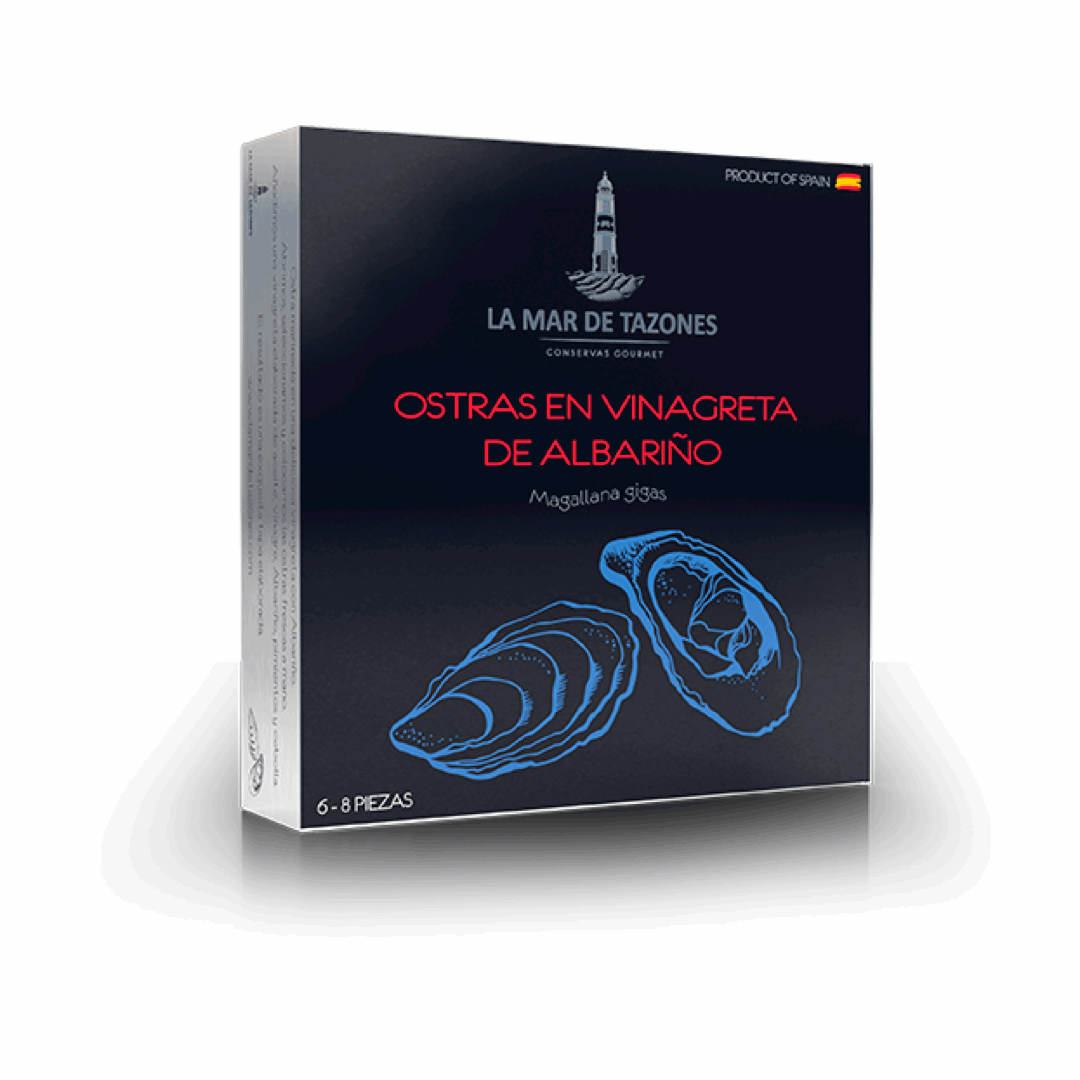 Canned Oysters in Albariño Wine La Mar de Tazones