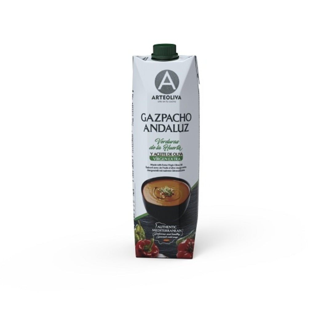 Gazpacho with Extra Virgin Olive Oil by Arteoliva Arteoliva