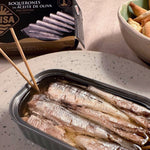 Premium White Anchovies Boquerones in Olive Oil by USISA USISA