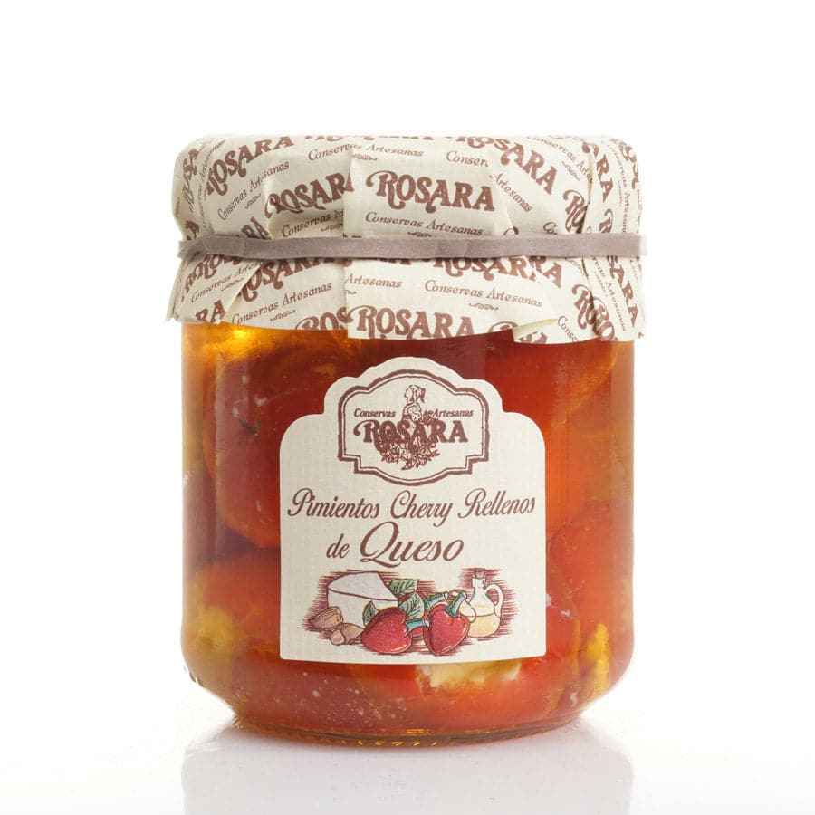 Stuffed Cherry Peppers with Cream Cheese by Rosara Rosara