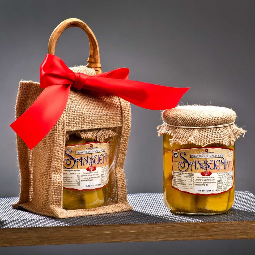 Aged Sheep Cheese in Olive Oil by Ciudad de Sansueña Ciudad de Sansueña