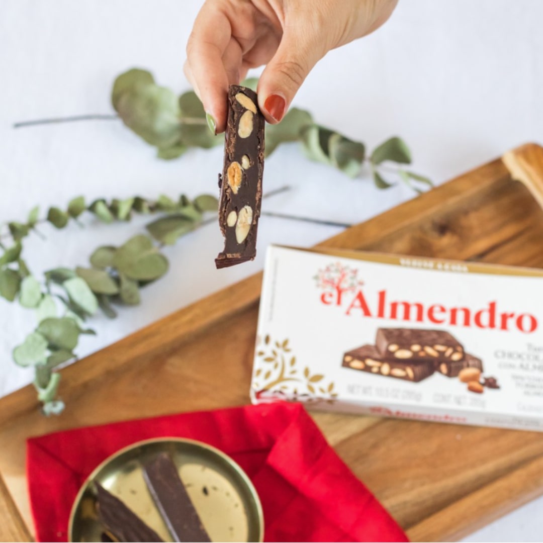 El Almendro Turron Chocolate with Almonds El Almendro