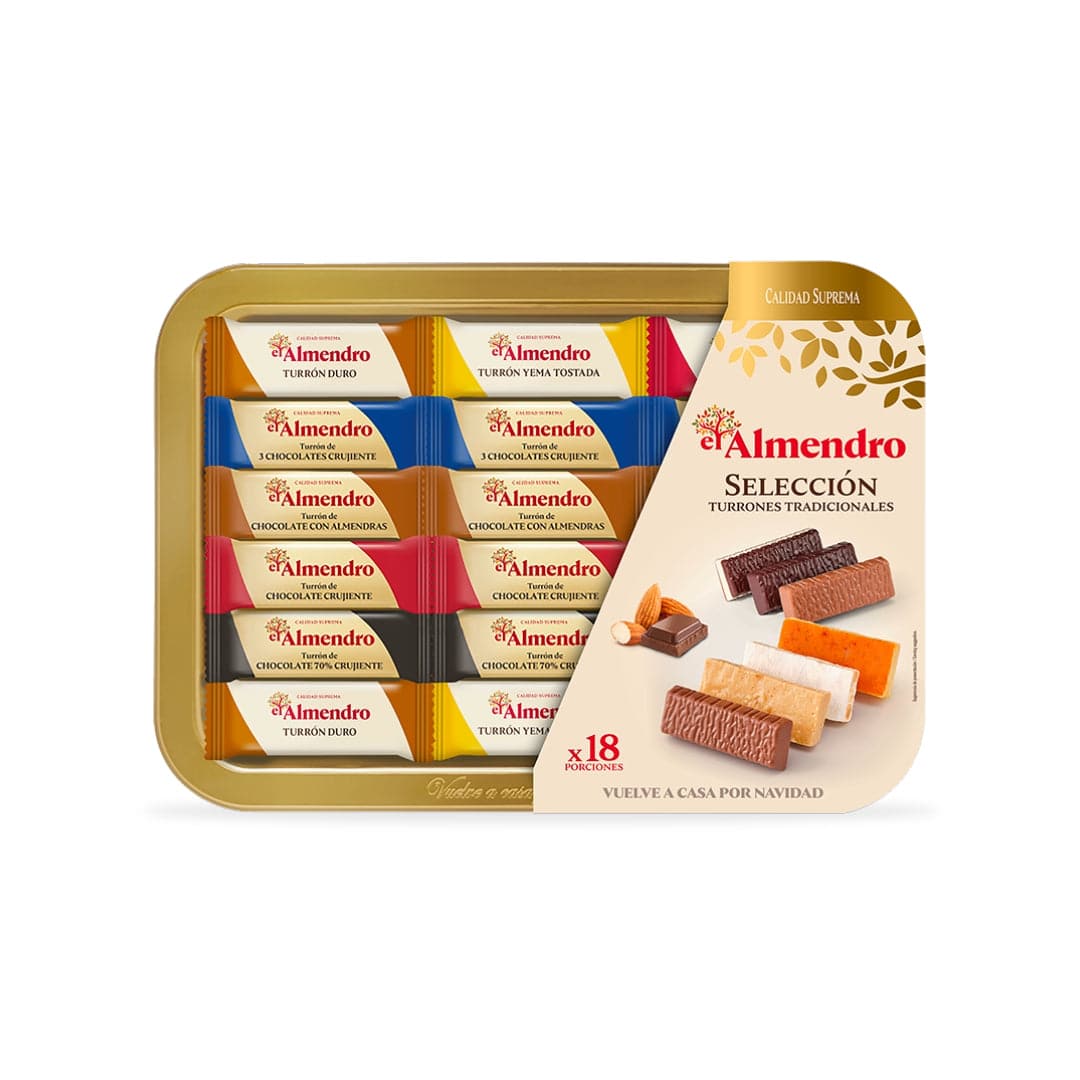 El Almendro Mini Turrones Assortment El Almendro