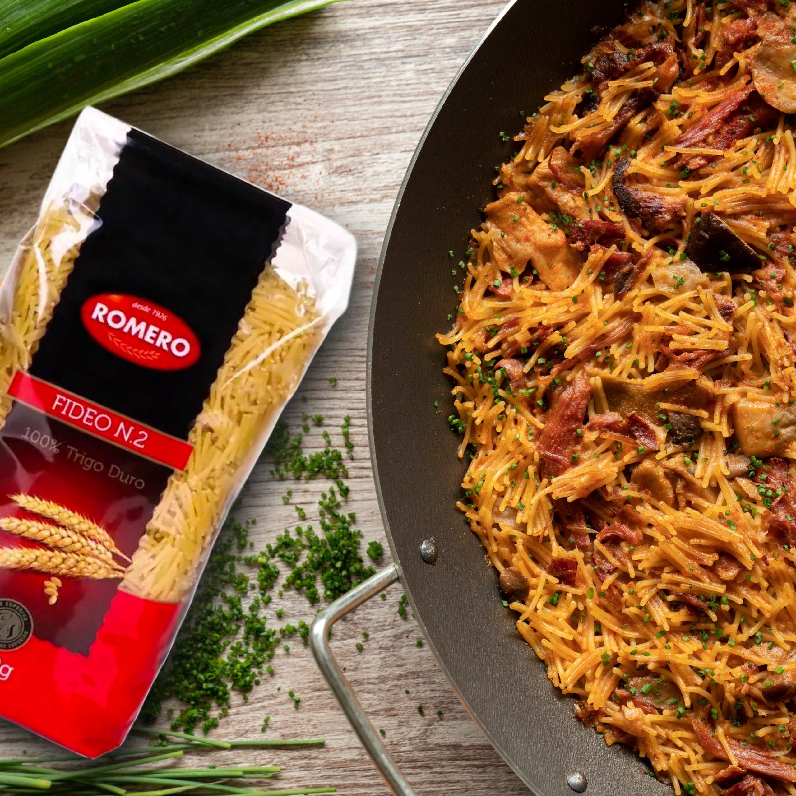 Semi-Thin Fideuá Pasta Pastas Romero