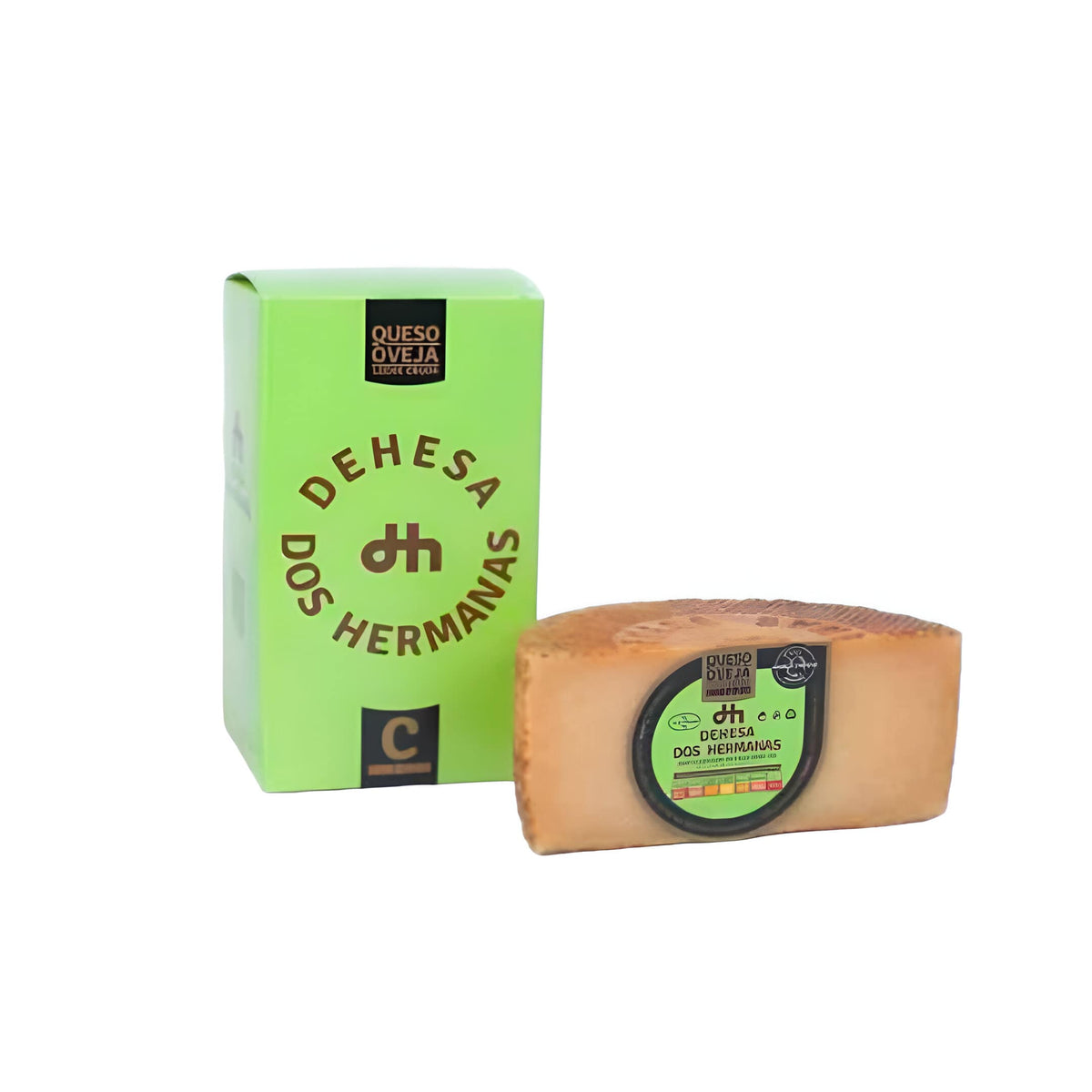 Hard Spanish Cheese - Raw Sheep Milk by Dehesa Dos Hermanas Dehesa Dos Hermanas 910 g / 2 lb Half Wheel