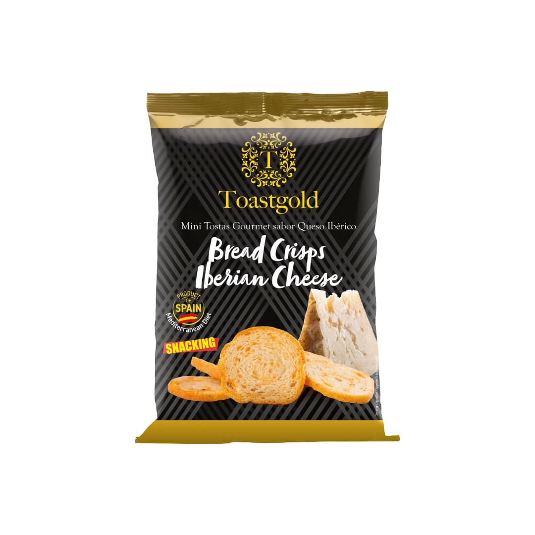 Mini Tostas Sabor Queso Ibérico