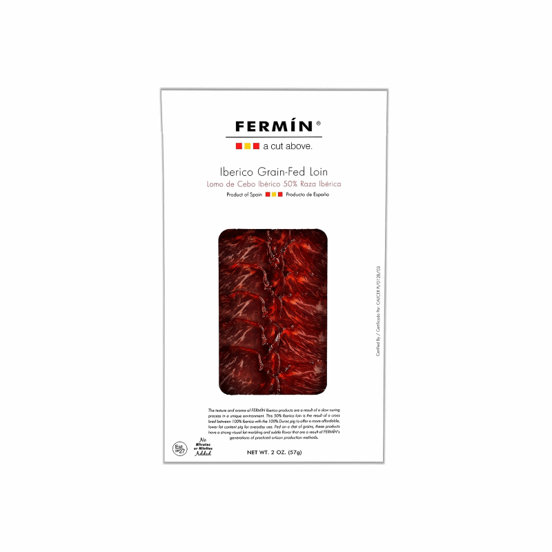 Sliced 50% Ibérico Pork Loin by Fermin Fermin