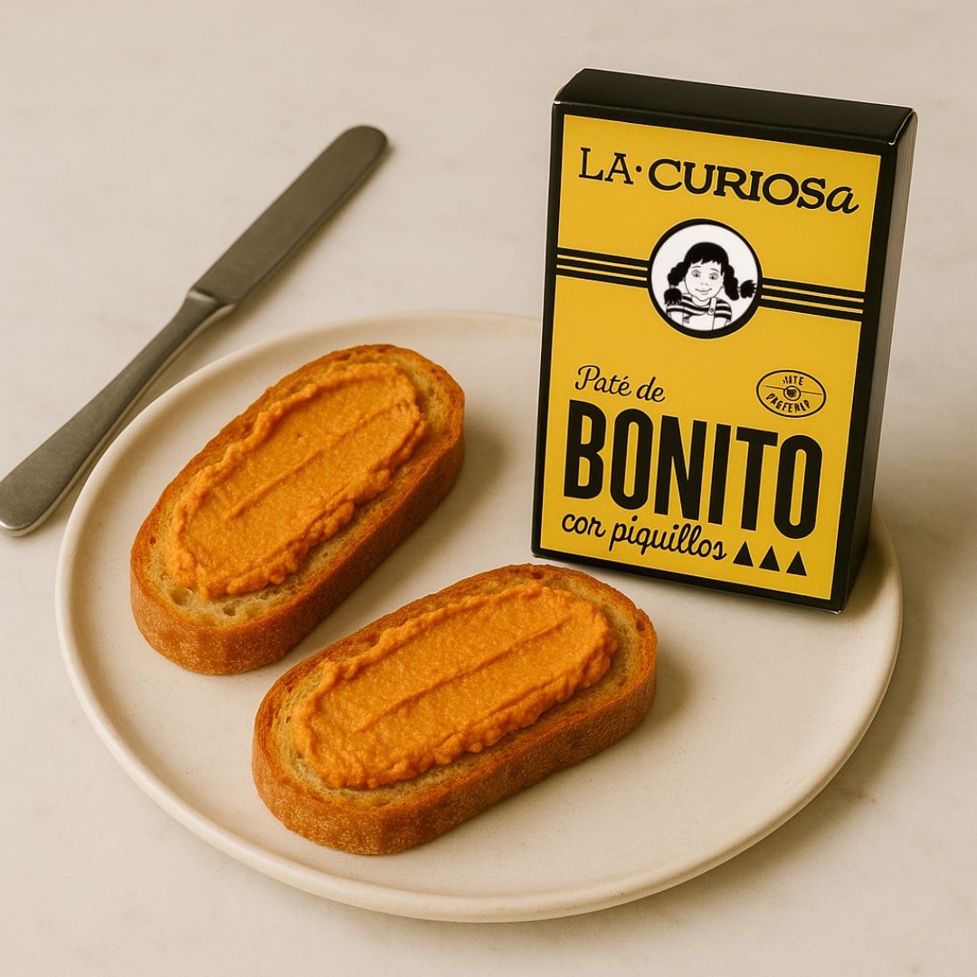 Paté de Bonito del Norte con Pimientos del Piquillo La Curiosa