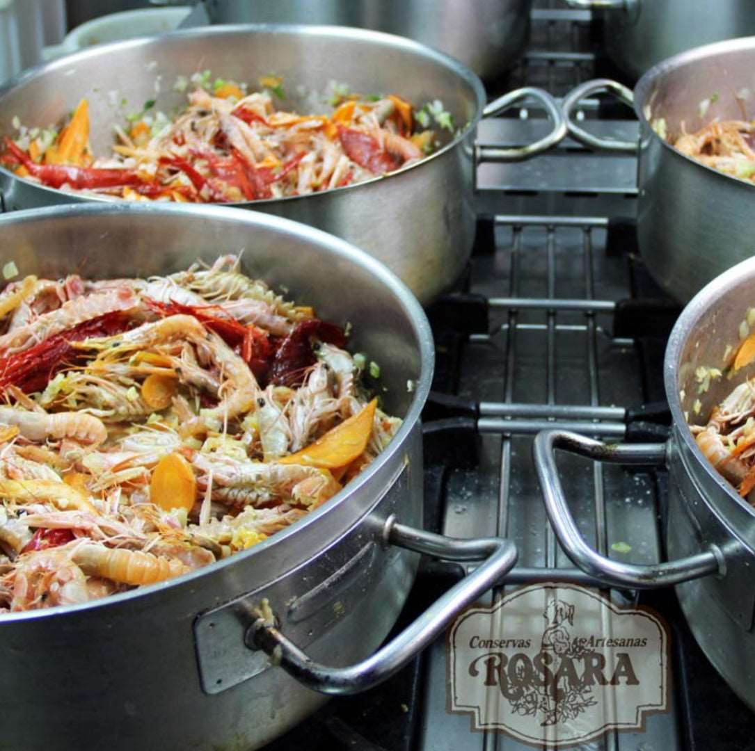Piquillo Peppers Stuffed with Shellfish by Rosara Rosara