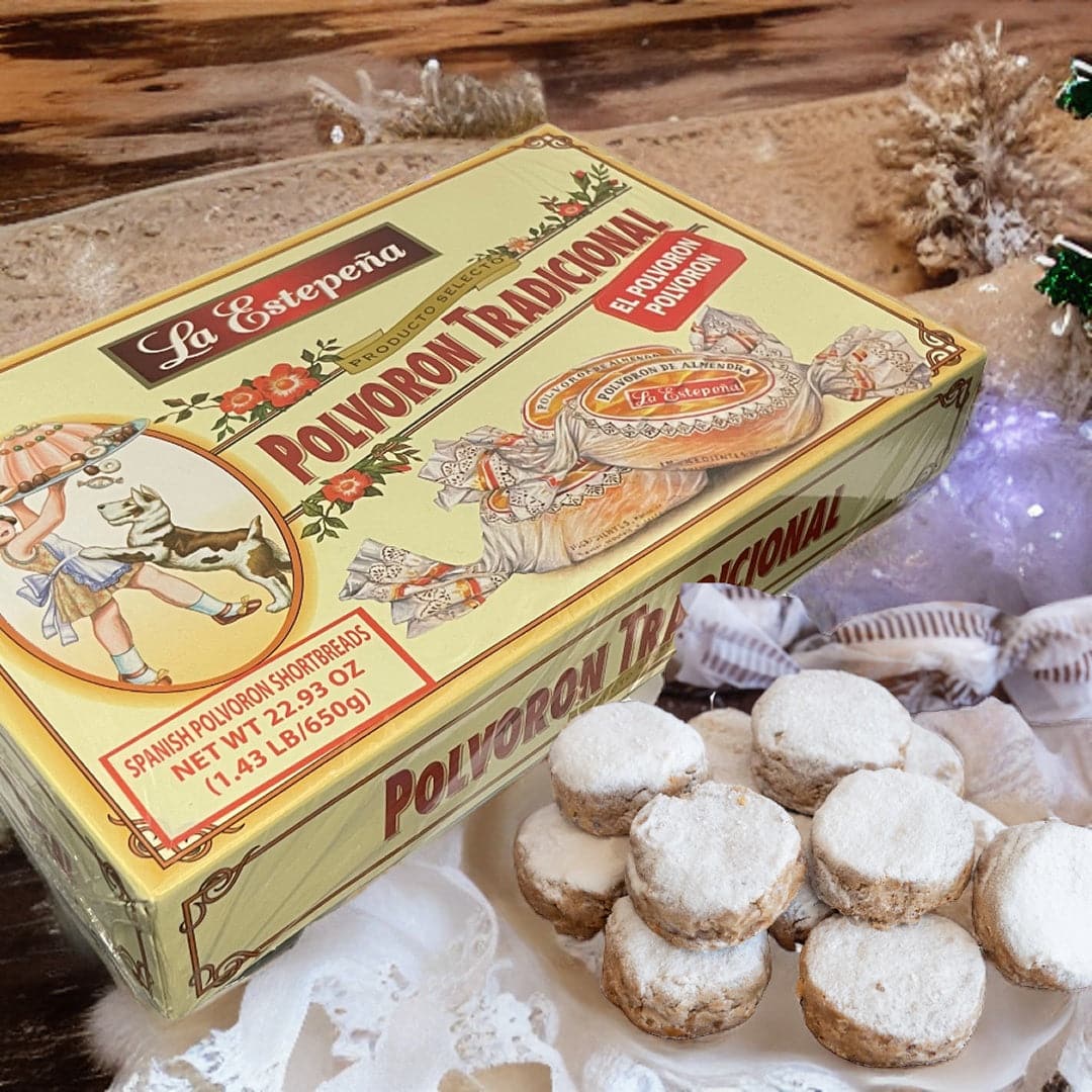 Traditional Almond Polvorones by La Estepeña La Estepeña