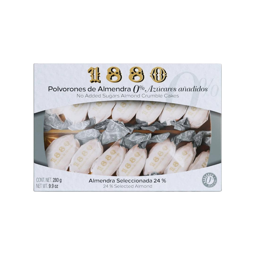 Almond Cakes Polvorones 1880 - No Sugar Added 1880