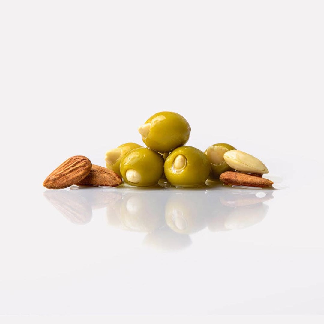 Queen Olives Stuffed with Almond by Triana Olives Triana Olives