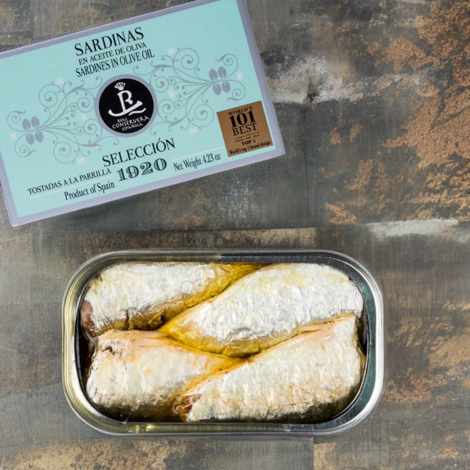 Canned Sardines in Olive Oil by Real Conservera Española Real Conservera Española