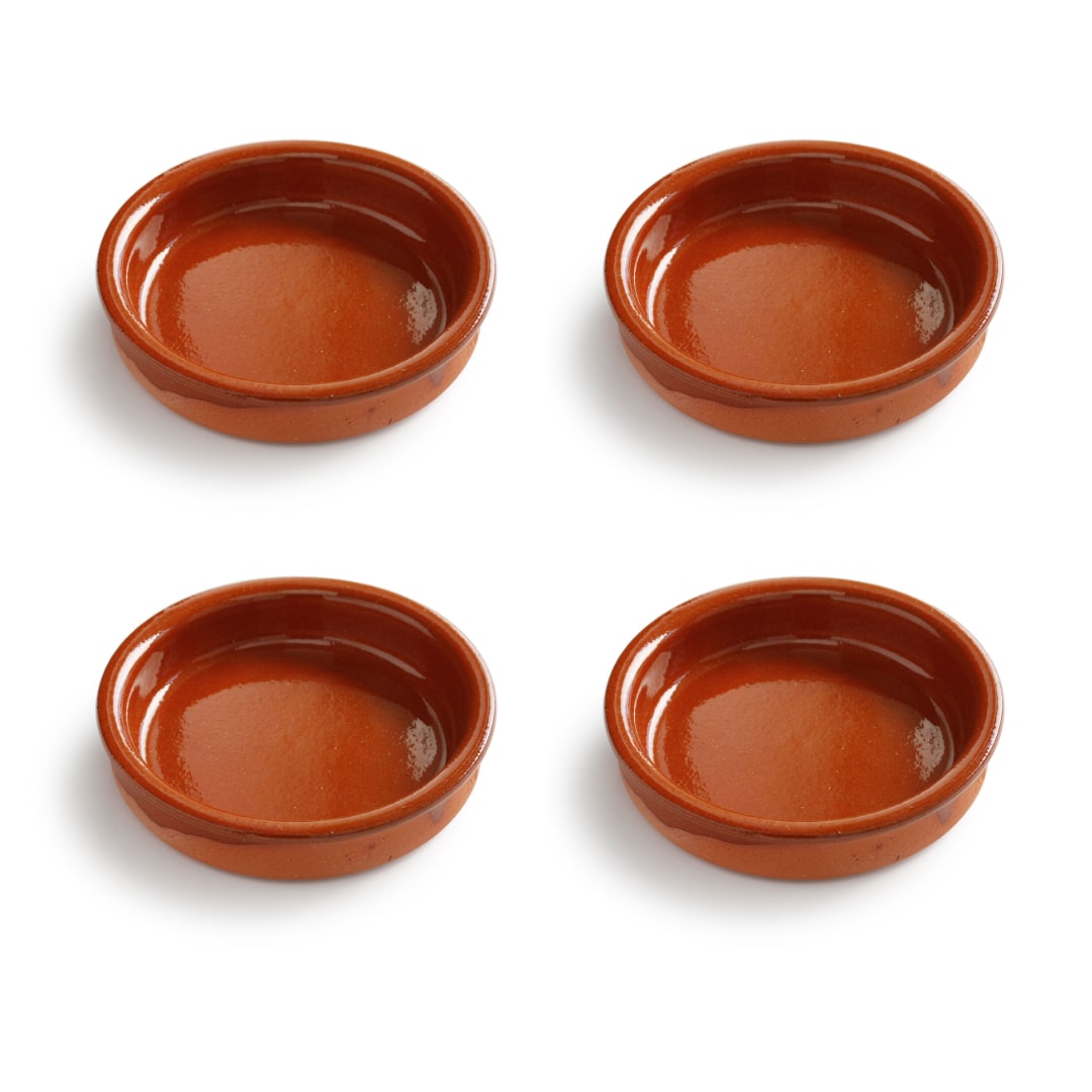 Terra Cotta Cazuelas Iberico Taste 4.75 - set of 4