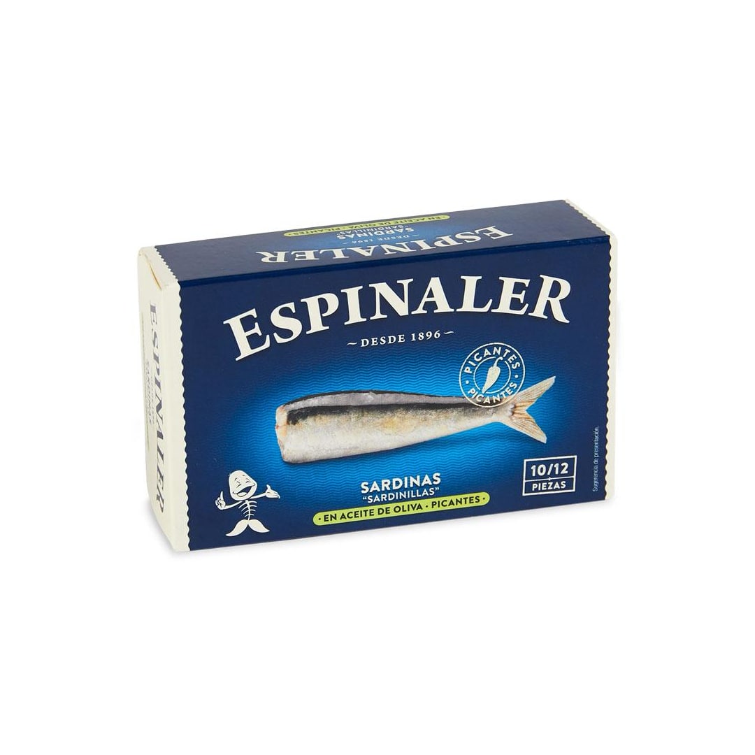 Sardinillas en Aceite de Oliva Picante - Espinaler