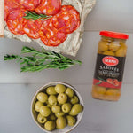 Spicy Chorizo Stuffed Manzanilla Olives Serpis