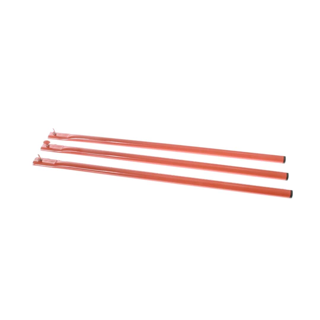 basic stand legs for paella in red color