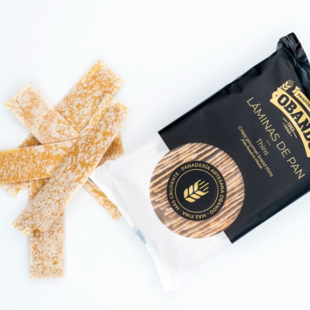 Bread Thins - Spanish Gourmet Crackers by Obando Panadería Obando