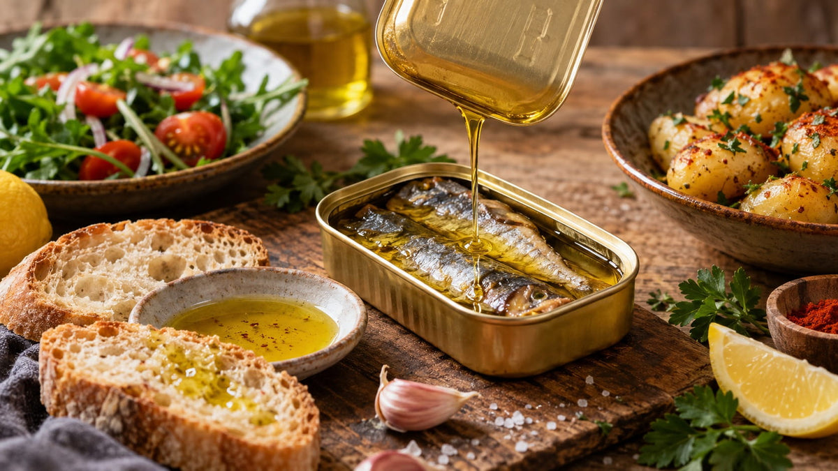 What to Do With Leftover Oil From Canned Fish | Ibérico Taste