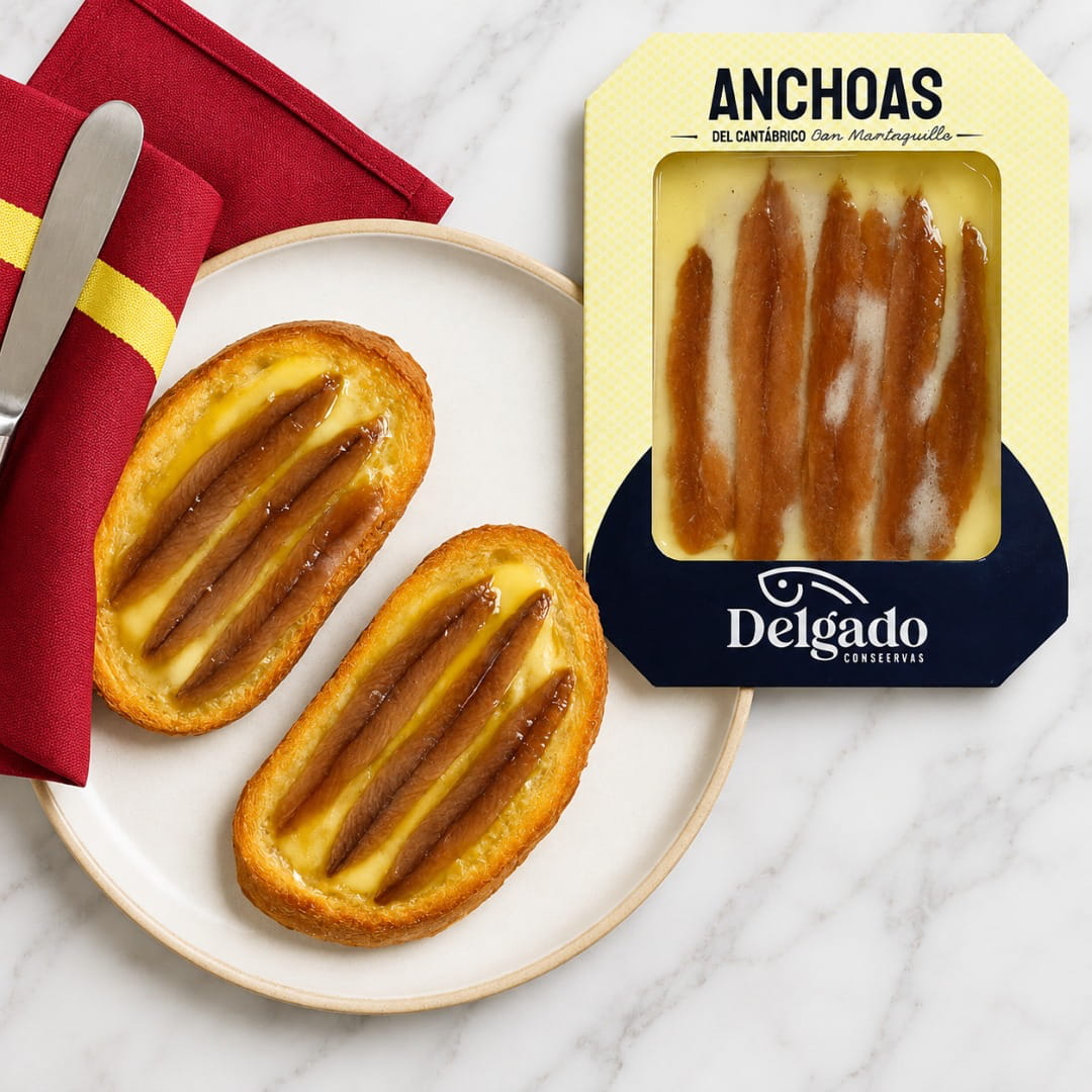 Cantabrian Anchovies in Butter