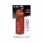 A package of sliced Spanish chorizo