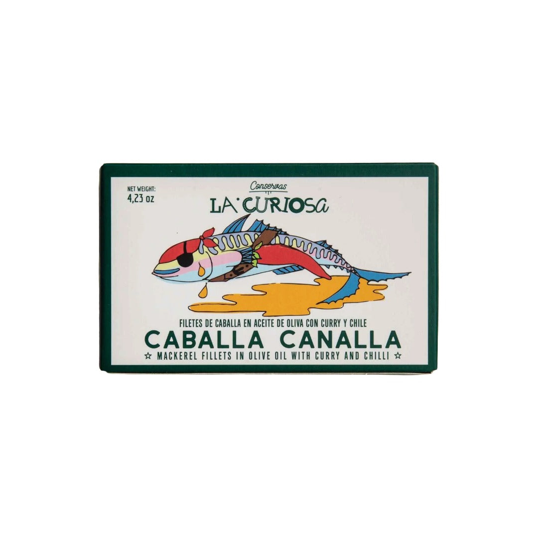 Filetes de Caballa con Curry y Chile La Curiosa