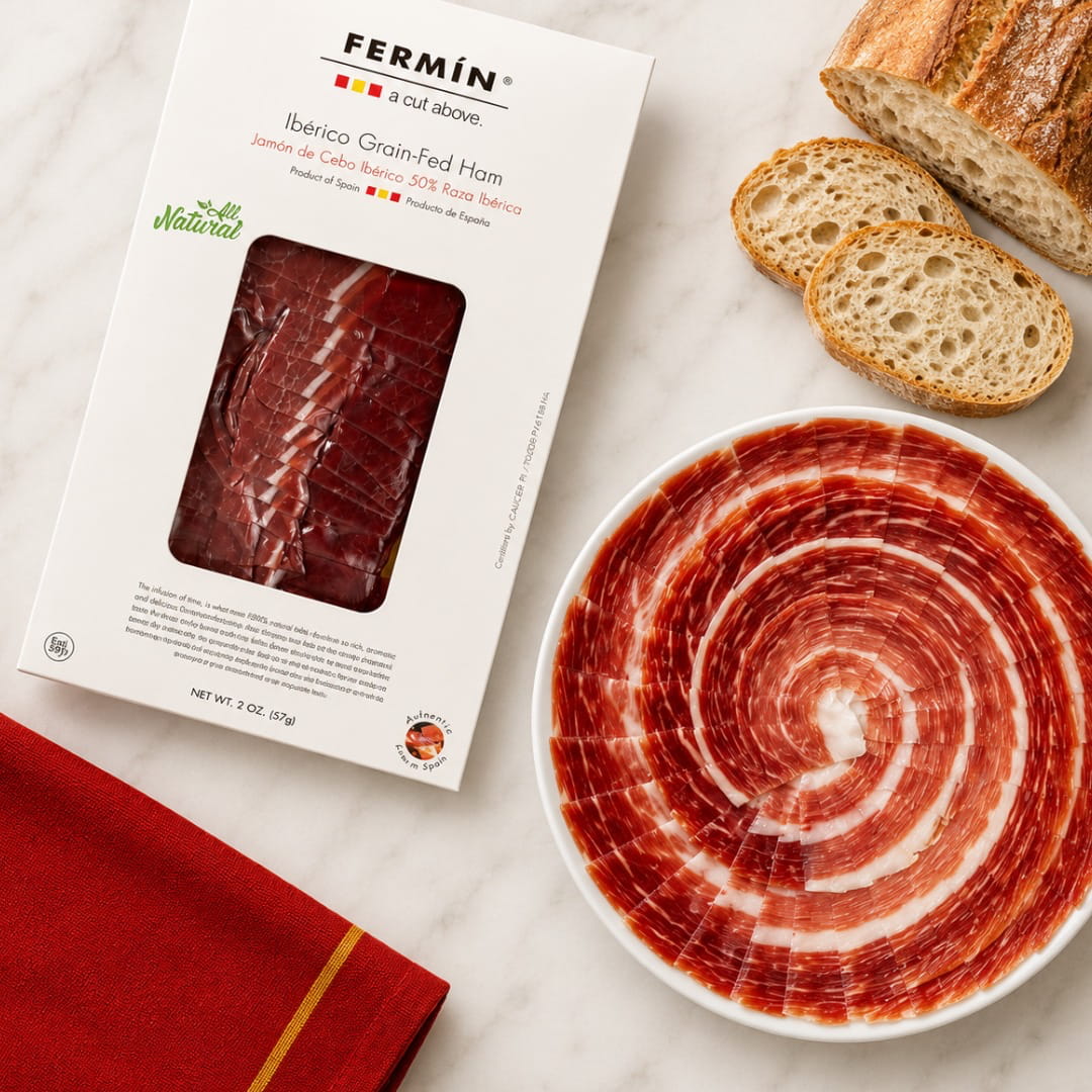 Jamón 50% Ibérico Loncheado - Fermin