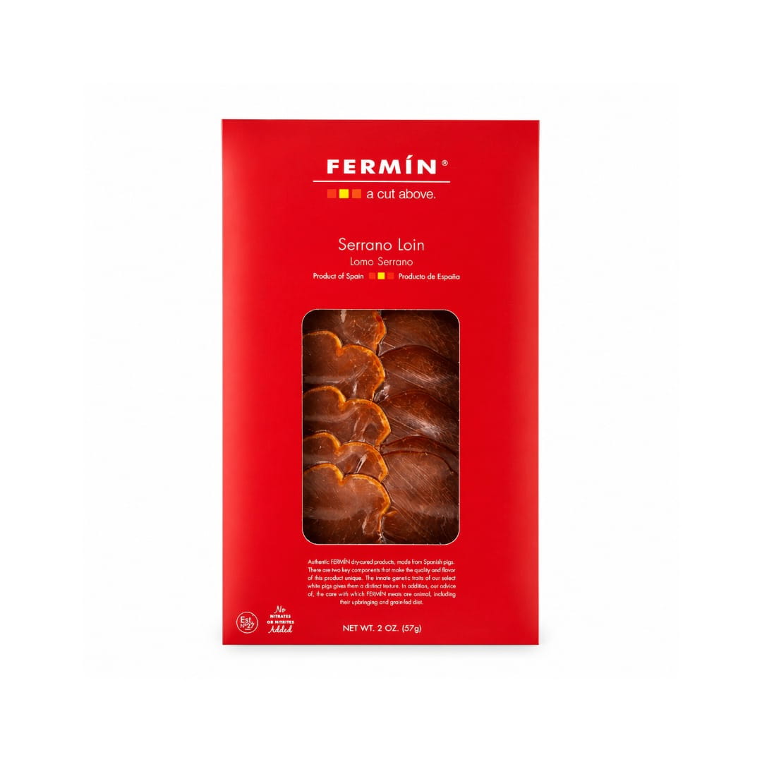 Lomo Serrano en lonchas por Fermín