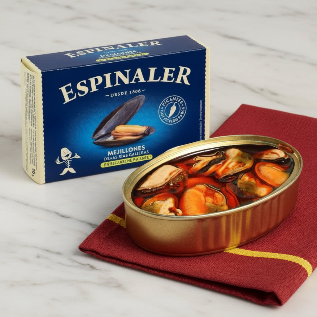 Mussels in Pickled Sauce Spicy by Espinaler Espinaler   