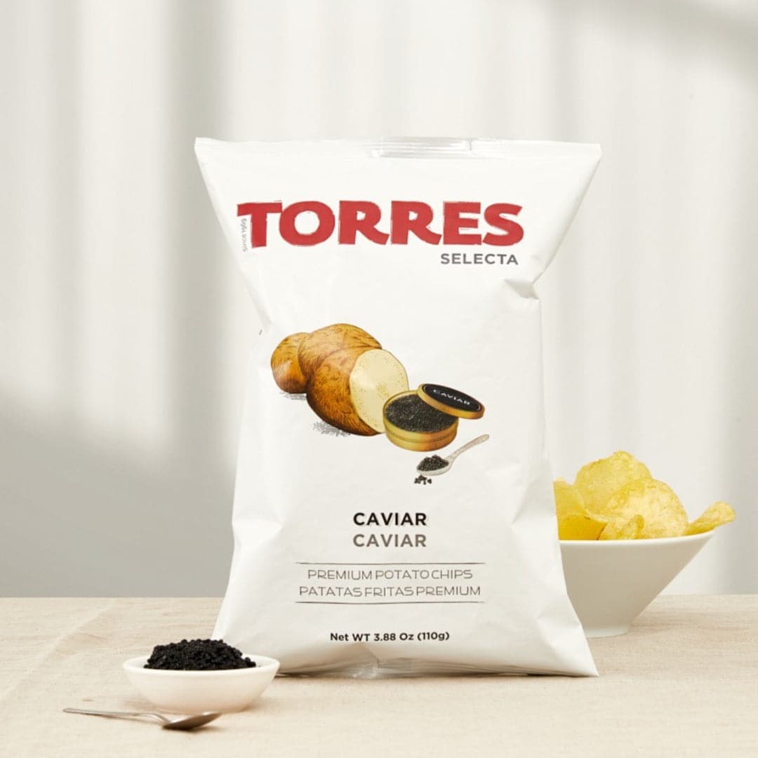 torres caviar chips package