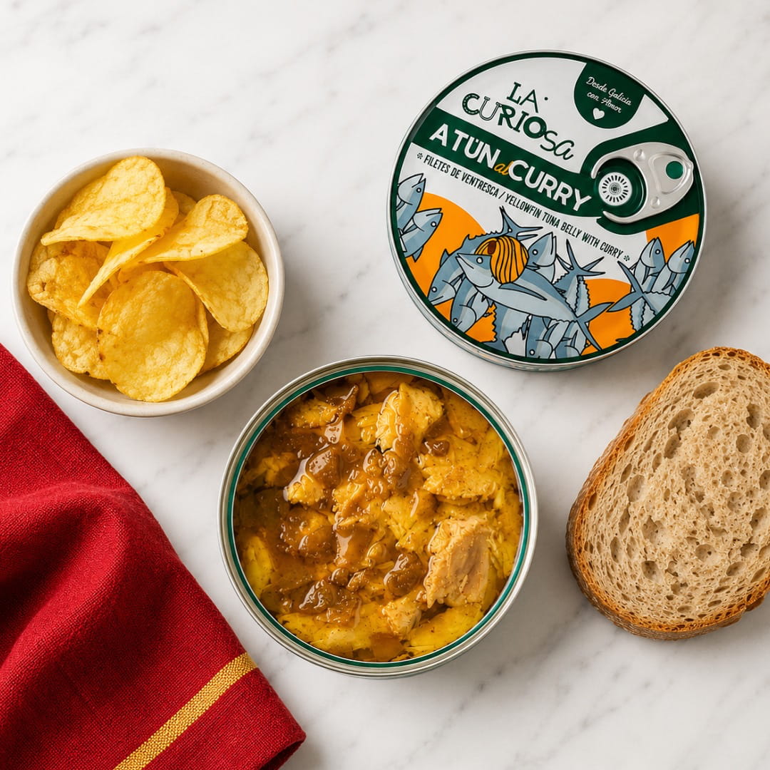 Ventresca de Atún al Curry La Curiosa
