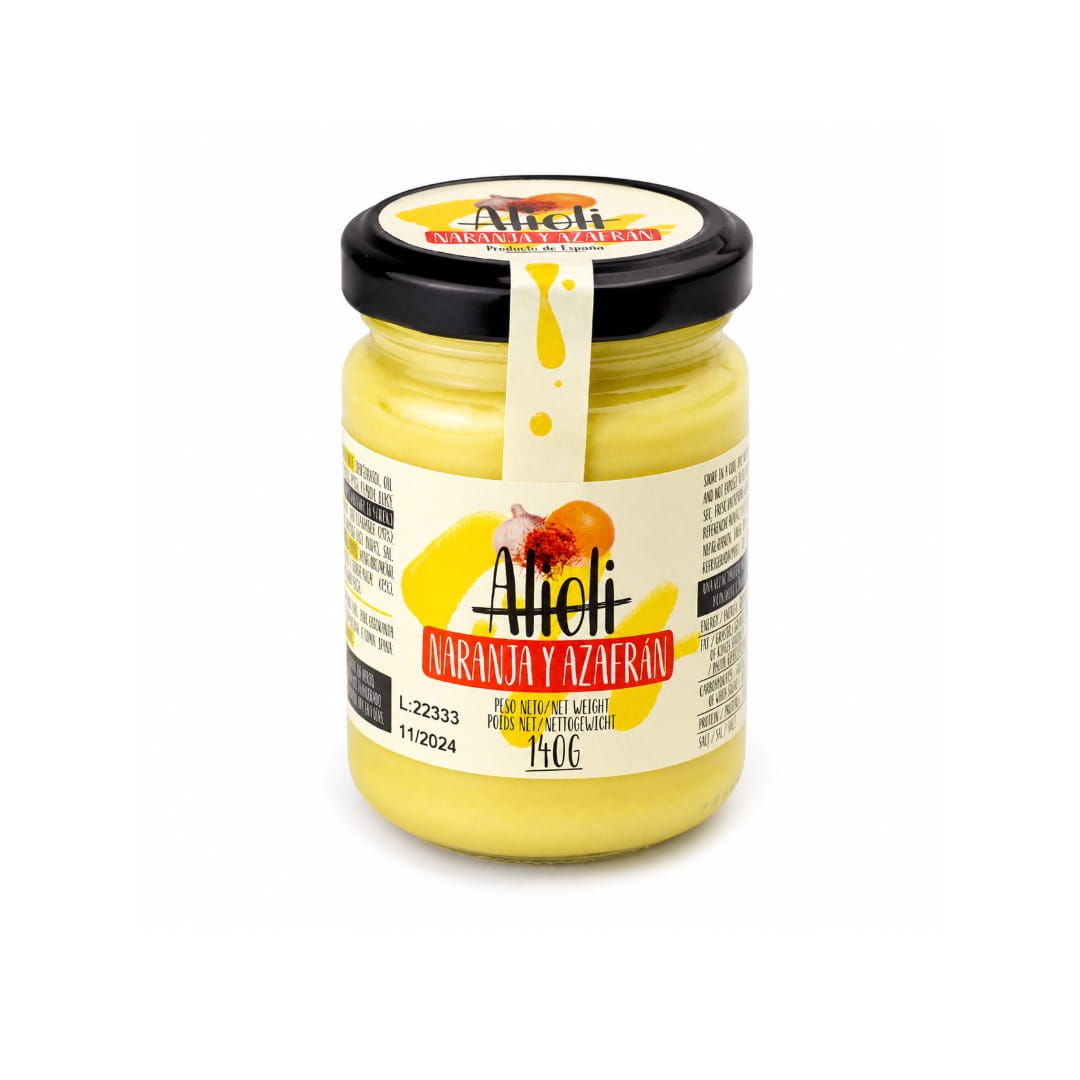 Orange & Saffron Aioli Sauce