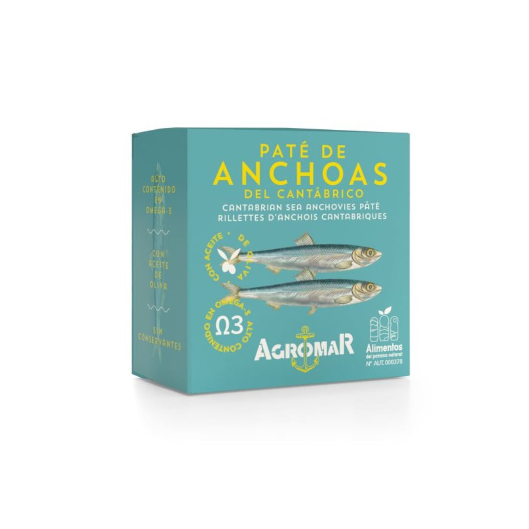 Paté de Anchoas del Cantábrico y Bonito del Norte - Agromar