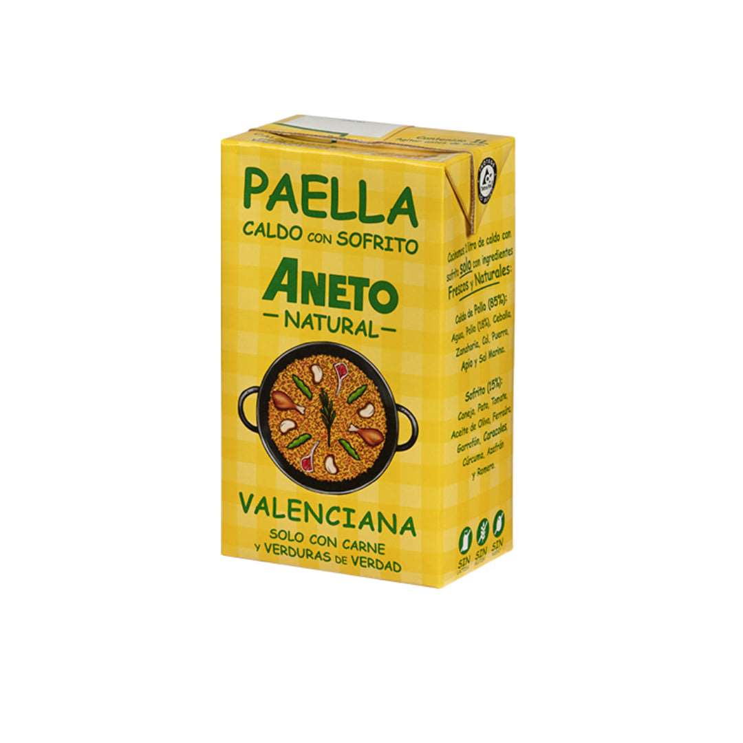 Paella Valenciana Broth Aneto