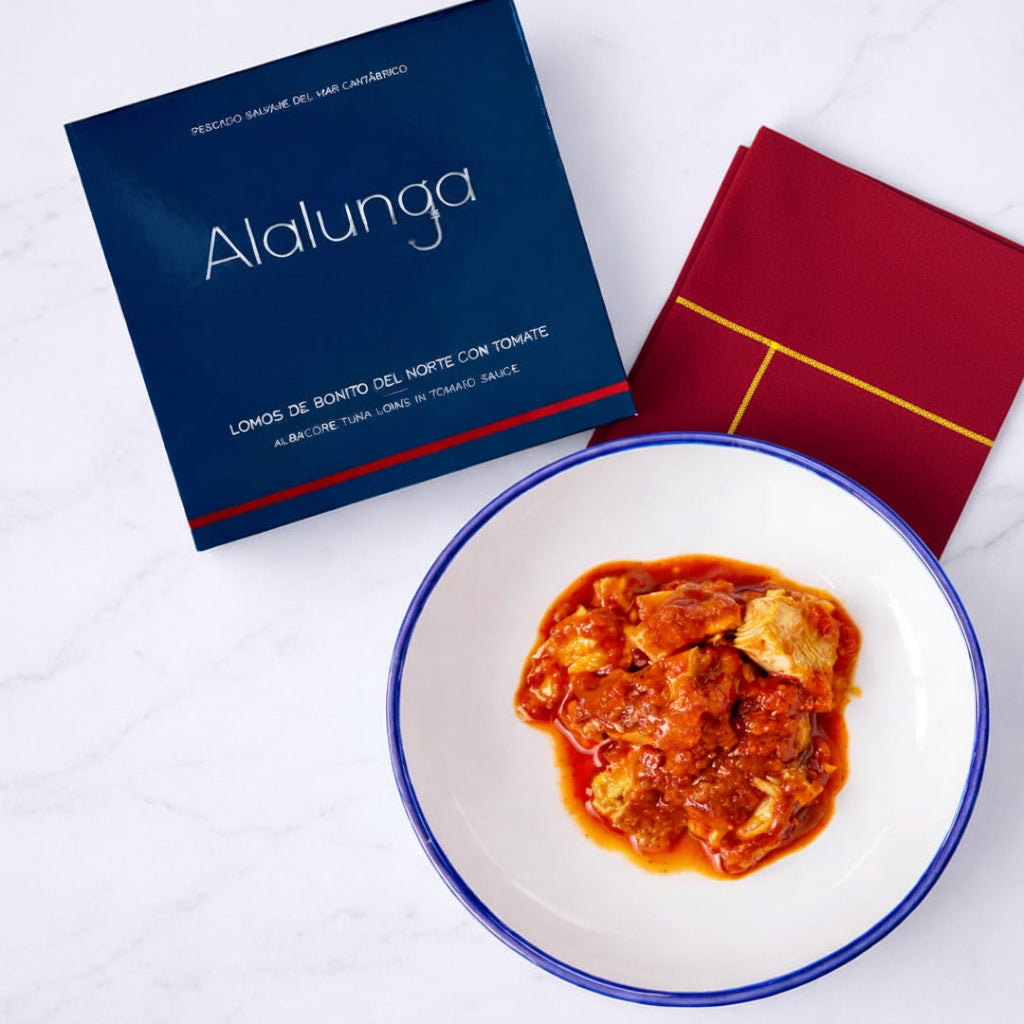 Bonito Tuna Loins in Homemade Tomato Sauce by Alalunga