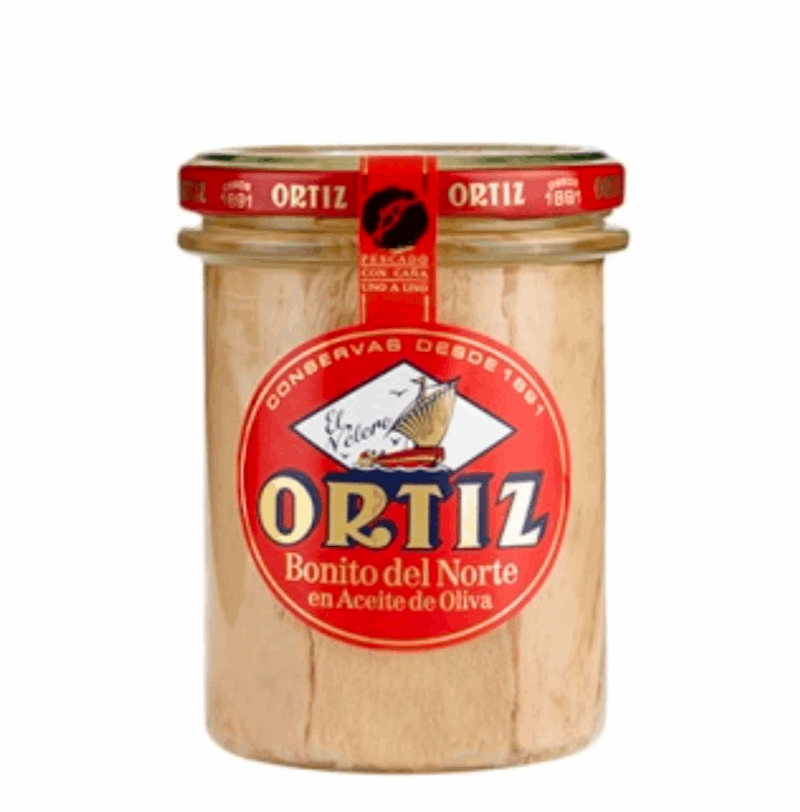 canned White Tuna in Olive Oil