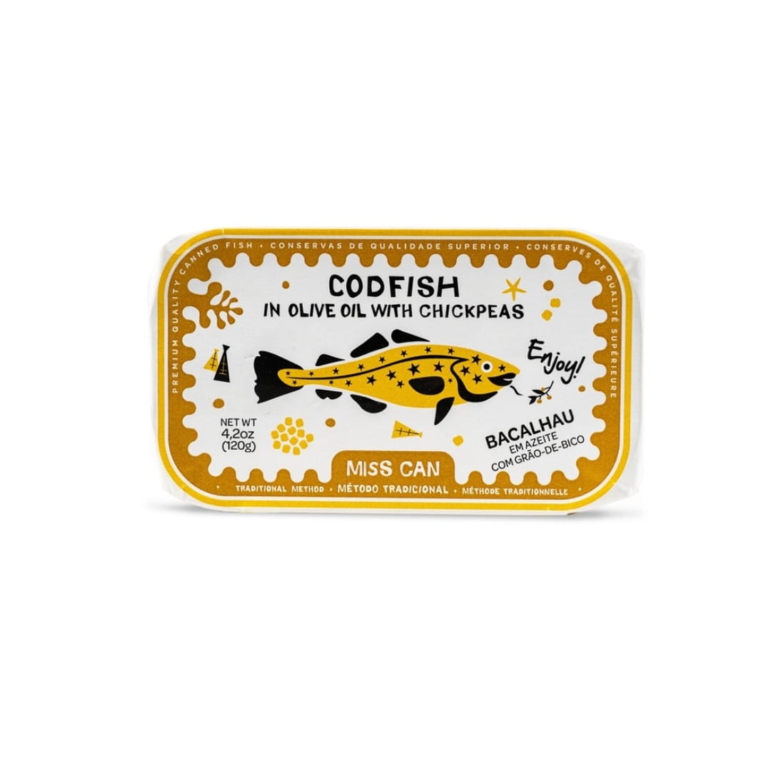 Cod with Chickpeas by Miss Can