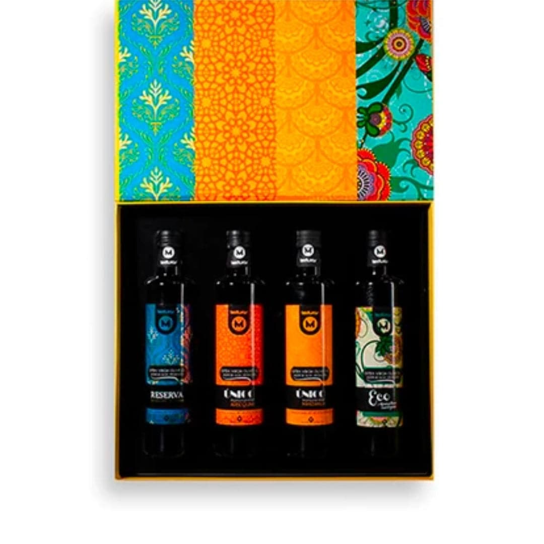 EVOO 4 Bottles Gift Box by Texturas 