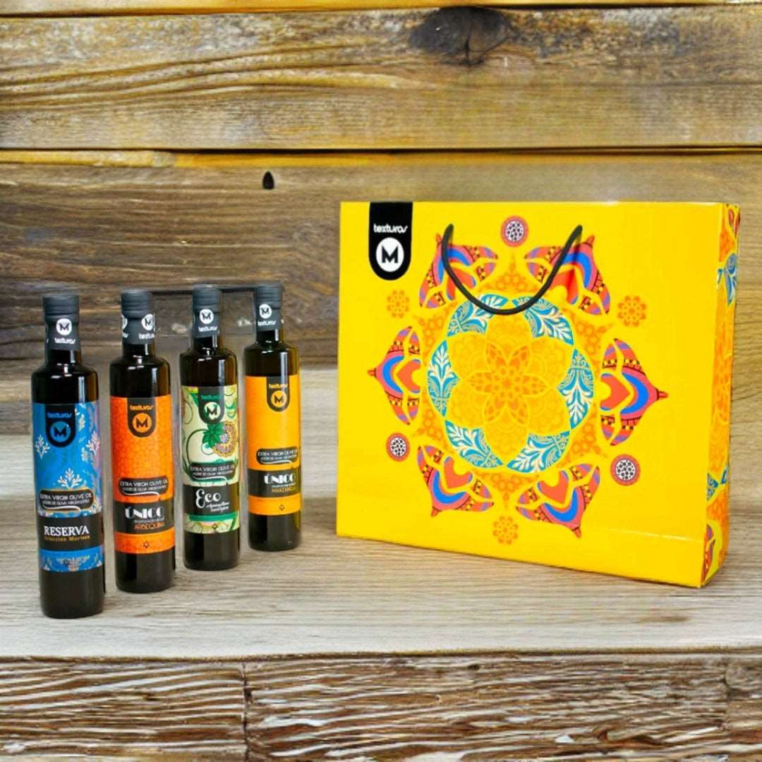 EVOO 4 Bottles Gift Box by Texturas