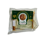 Packaged goat cheese with 'El Gran Cardenal' branding on a white background