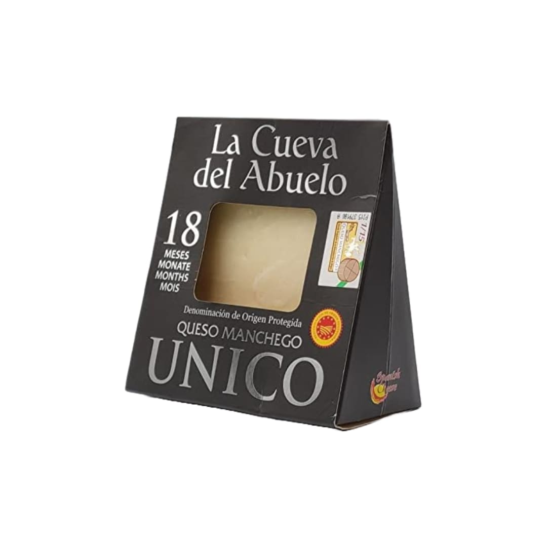 Gourmet Manchego Cheese 18 Months by La Cueva del Abuelo La Cueva del Abuelo   