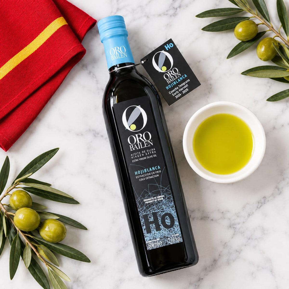 Hojiblanca Extra Virgin Olive Oil by Oro Bailén