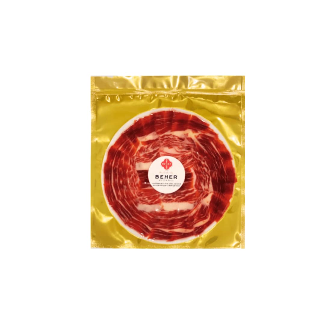 Hand Sliced Iberico Ham Bellota "Pata Negra" by BEHER BEHER   