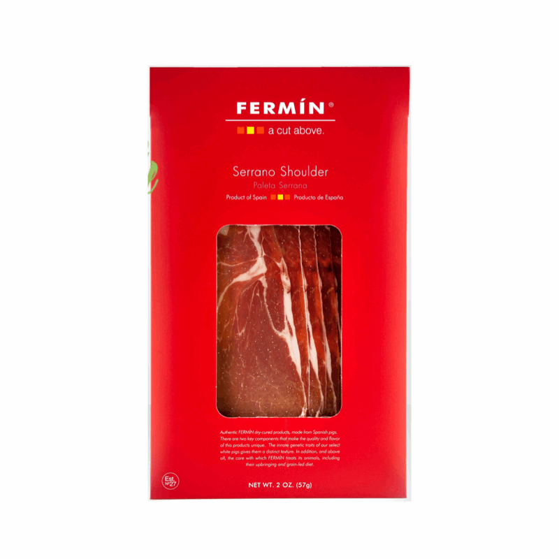 a package of Serrano Ham