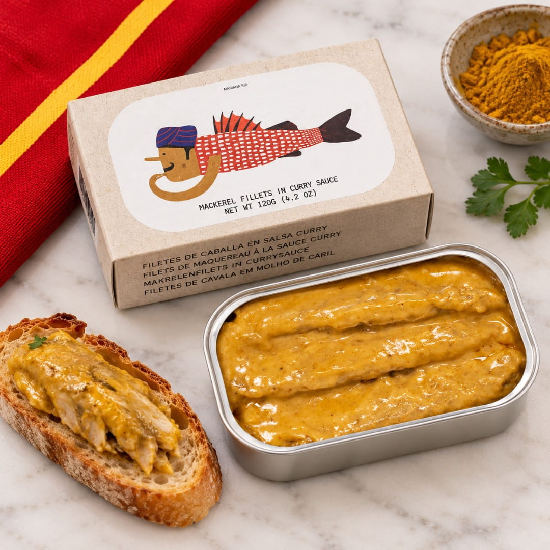 Caballa en Salsa de Curry Jose Gourmet