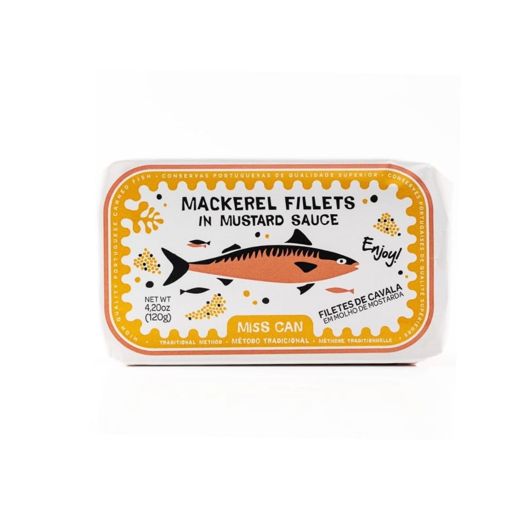 Mackerel Fillets with Mustard Sauce by Miss Can